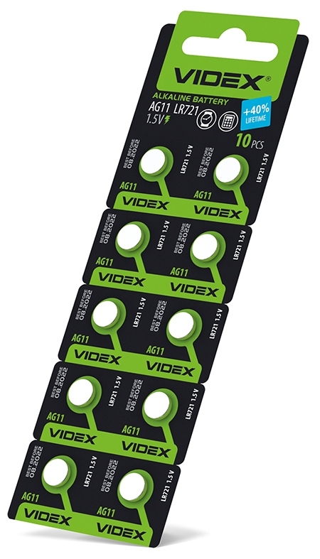 Батарейка часовая Videx AG11/LR721